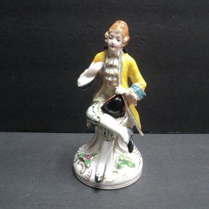 ST Colonial Man Occupied Japan Vintage 6" Figurine